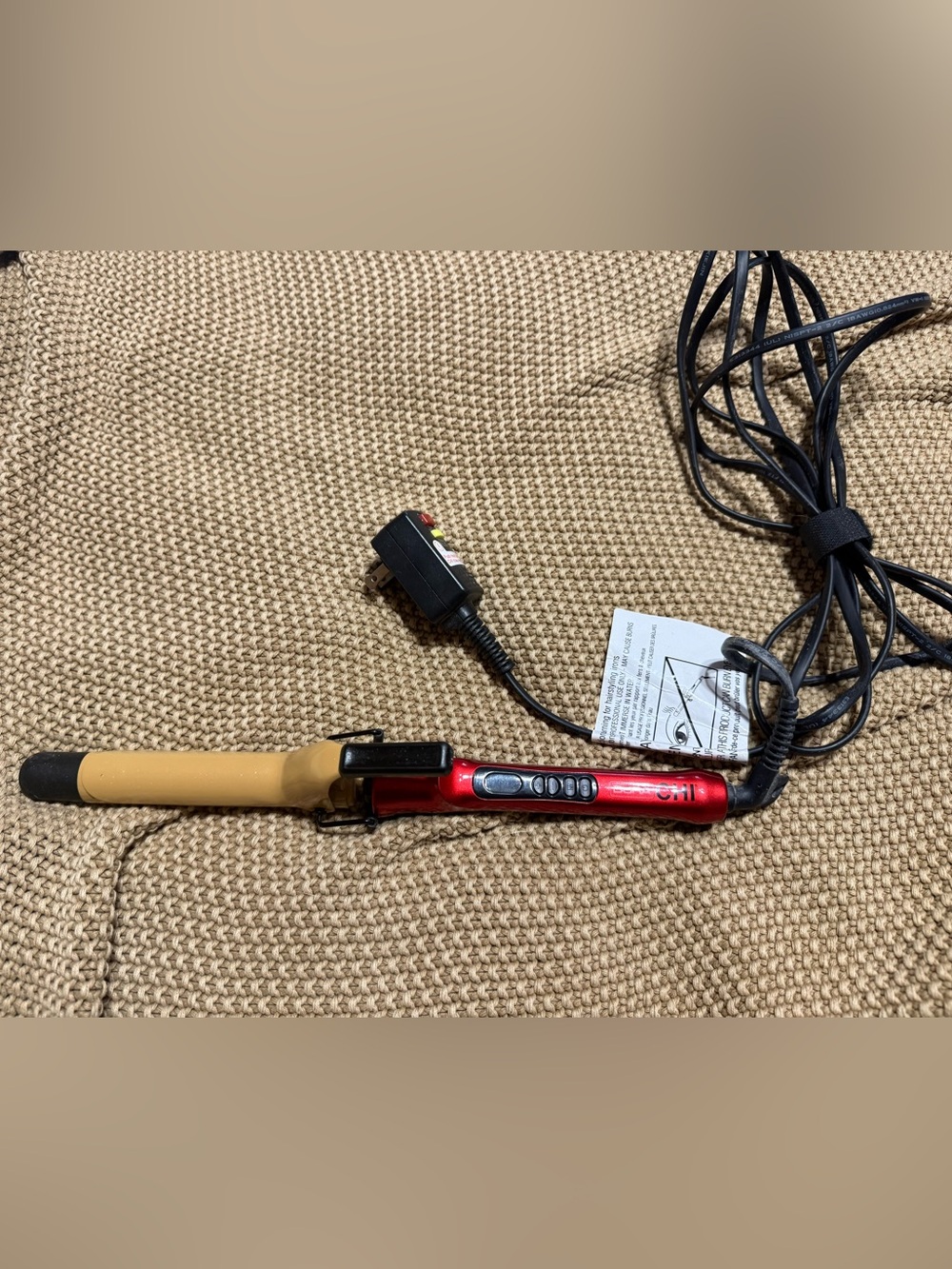 CHI Dura Ceramic Curling Iron 3/4”